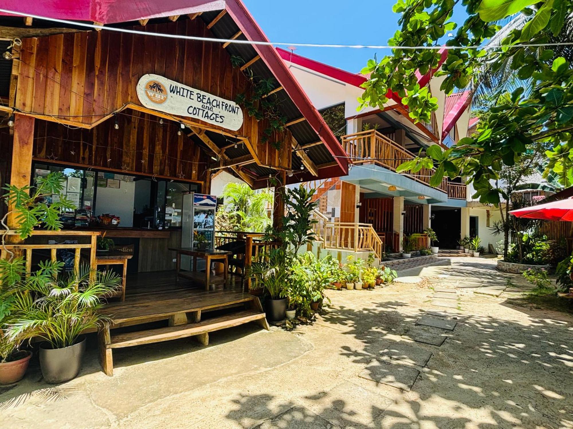 White Beach Front And Cottages Buruanga Exterior photo